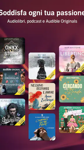 Audible: audiolibri e podcast screenshot 9