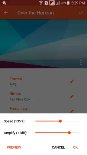 Audio Converter (MP3 AAC OPUS) screenshot 4