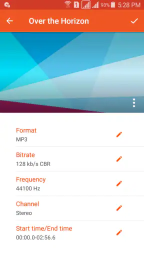 Audio Converter (MP3 AAC OPUS) screenshot 9