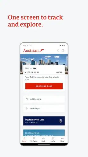 Austrian Airlines screenshot 2