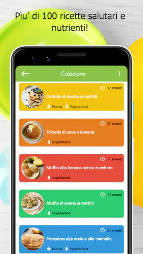 Autosvezzamento Guida Ricette screenshot 4