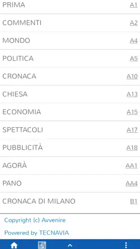 Avvenire screenshot 5