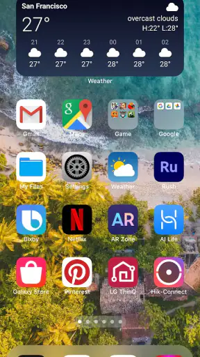 Avvio iOS 17 Lite screenshot 1