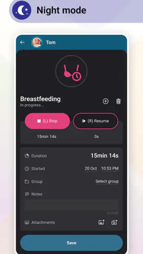 Baby Daybook - Diario neonato screenshot 4