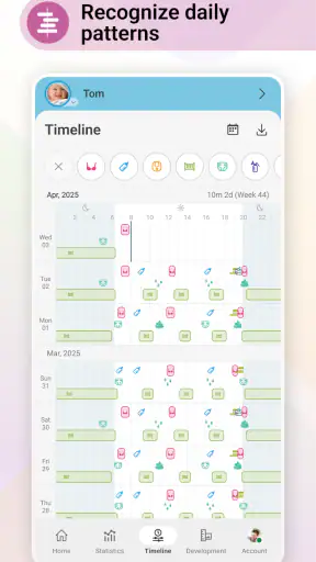 Baby Daybook - Diario neonato screenshot 6