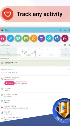 Baby Daybook - Diario neonato screenshot 9