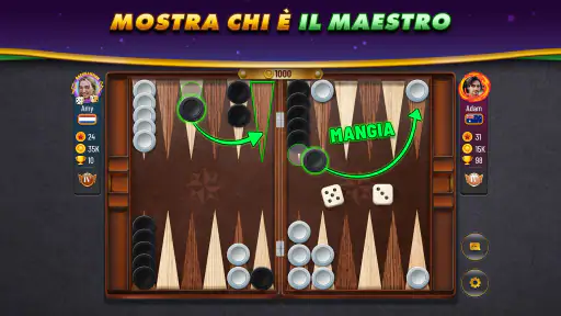 Backgammon Plus: gioco tavolo screenshot 5