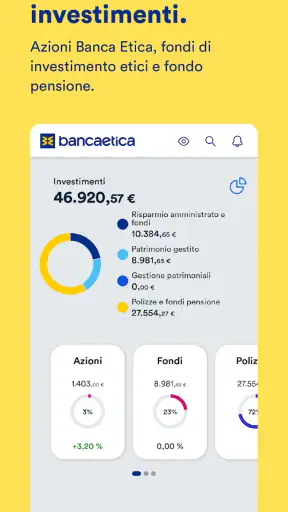 Banca Etica screenshot 5