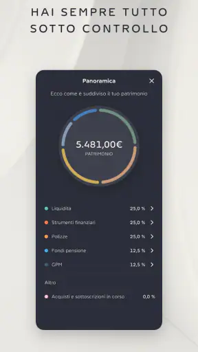 Banca Widiba screenshot 5