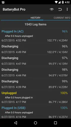 BatteryBot Pro screenshot 5