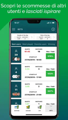 BetMines Pronostici Calcio screenshot 4