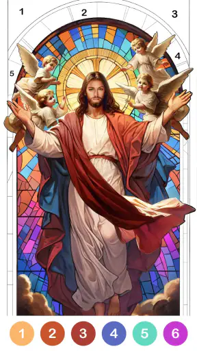 Bible Color: Colora per Numero screenshot 12