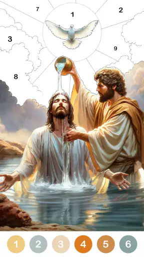 Bible Color: Colora per Numero screenshot 7