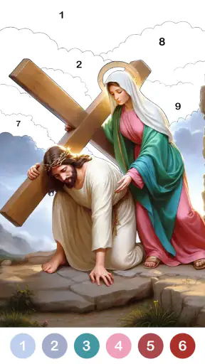 Bible Color: Colora per Numero screenshot 8