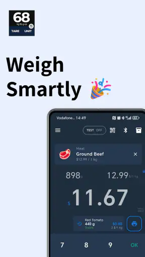 Bilancia digitale intelligente screenshot 1