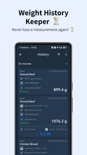 Bilancia digitale intelligente screenshot 7