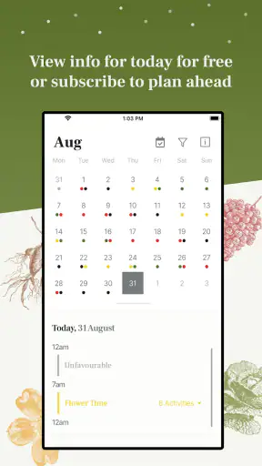 Biodynamic Gardening Calendar screenshot 5