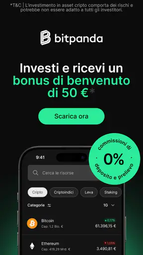 Bitpanda: Cripto e azioni screenshot 2