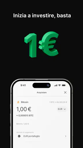 Bitpanda: Cripto e azioni screenshot 5