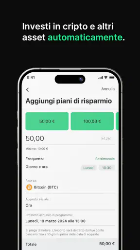Bitpanda: Cripto e azioni screenshot 7