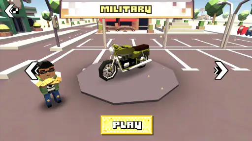 Blocky Moto Racing: Bike Rider screenshot 11