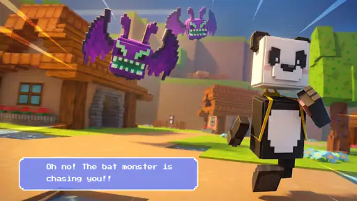 Blocky Quest: Panda Adventure screenshot 11