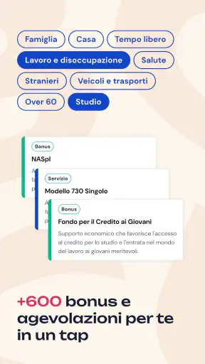 BonusX - ISEE, 730 e 600 bonus screenshot 2
