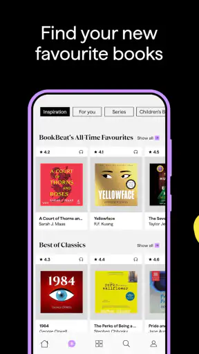 BookBeat Audiobooks & E-books screenshot 3