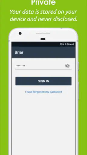 Briar screenshot 2