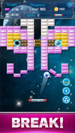 Brick Breaker : Space Outlaw screenshot 10