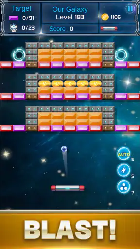 Brick Breaker : Space Outlaw screenshot 11