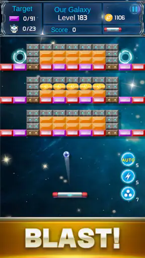 Brick Breaker : Space Outlaw screenshot 4