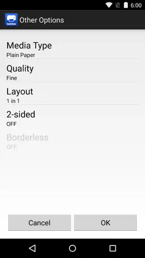 Brother Print Service Plugin screenshot 5