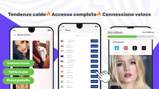 Browser proxy screenshot