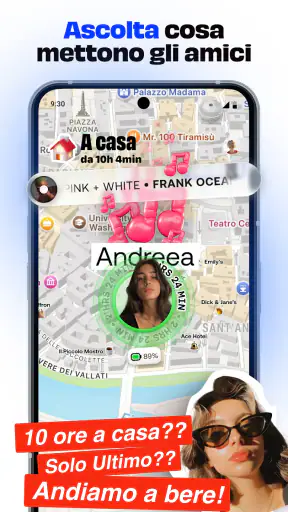 Bump - mappa per amici screenshot 4