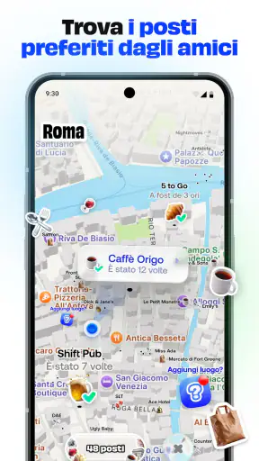 Bump - mappa per amici screenshot 6