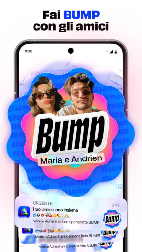 Bump - mappa per amici screenshot 8