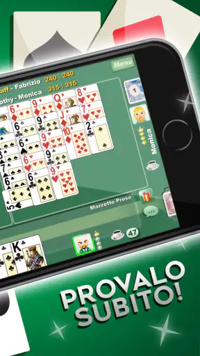 Burraco e Pinelle Online screenshot 7