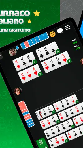 Burraco Italiano Online: Carte screenshot 9