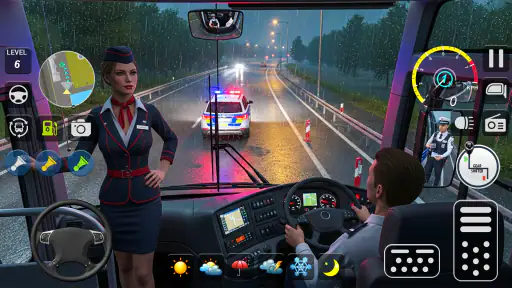 Bus Simulator Game - Bus Games screenshot 11