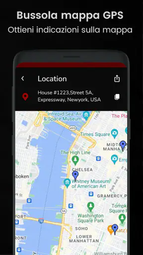 bussola digitale app screenshot 6