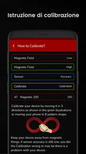 bussola digitale app screenshot 8