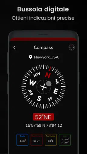 bussola digitale app screenshot 9
