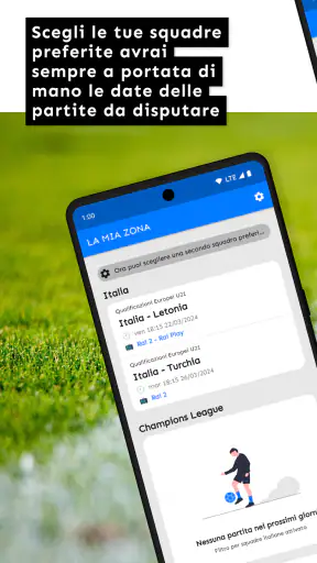 Calcio e TV: Le partite in TV screenshot 3
