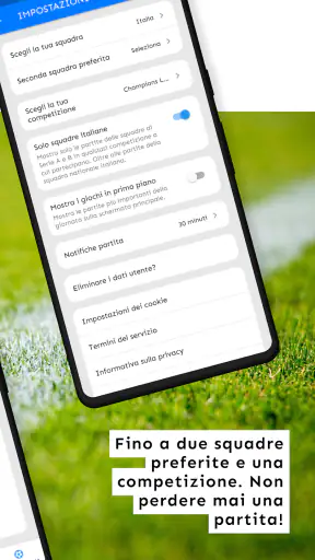 Calcio e TV: Le partite in TV screenshot 4