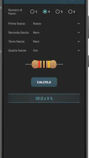Calcoli Elettrici screenshot 5