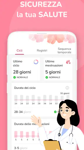 Calendario Ciclo Mestruale screenshot 4