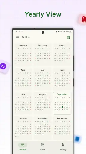 Calendario Festività screenshot 8