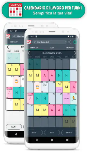 Calendario di Lavoro per turni screenshot 8