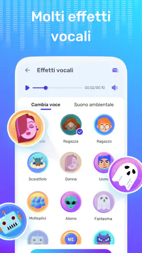 Cambia Voce Divertente screenshot 2